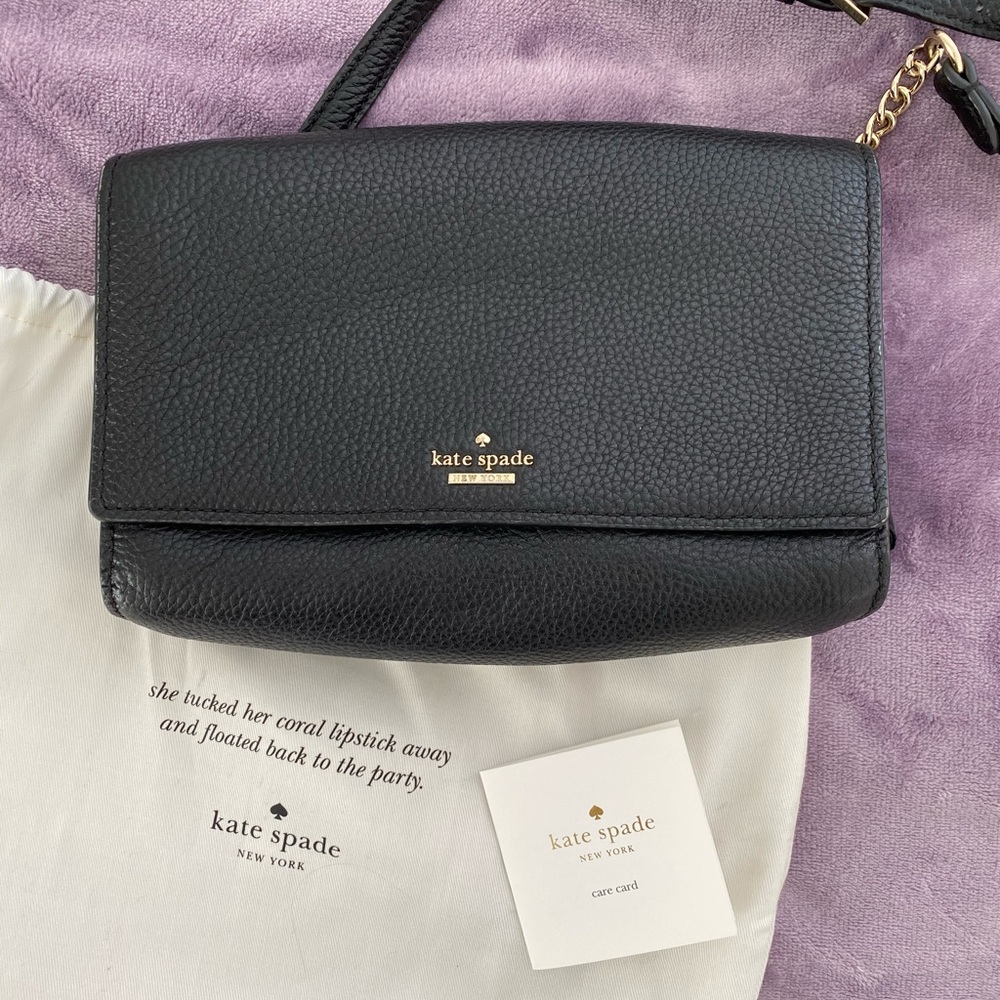 Kate Spade ♠️ Black Crossbody bag
